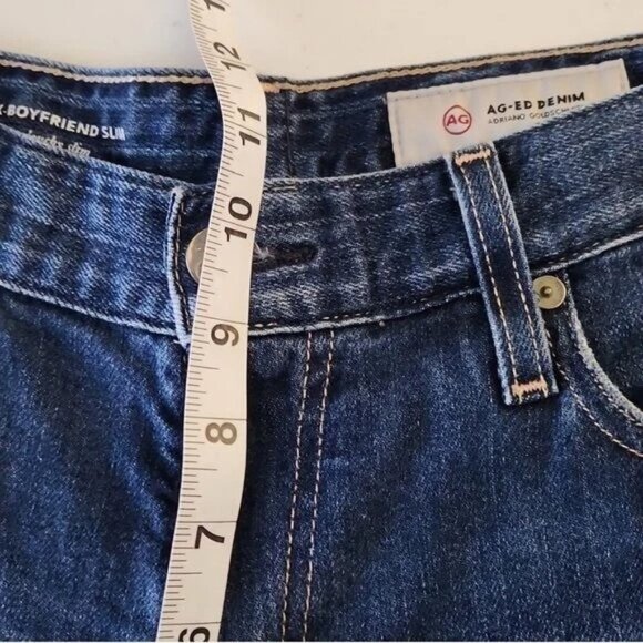 AG-ED Denim Jeans - Ex-Boyfriend Slouchy Slim - 5 Years Network - Size 27 R - Picture 8 of 12